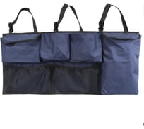 Органайзер на спинку заднего сиденья Tplus 1000x450 мм, оксфорд 600, синий T018259