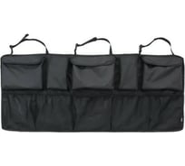 Органайзер на спинку заднего сиденья Tplus 1350x550 мм, оксфорд 600, чёрный T016958