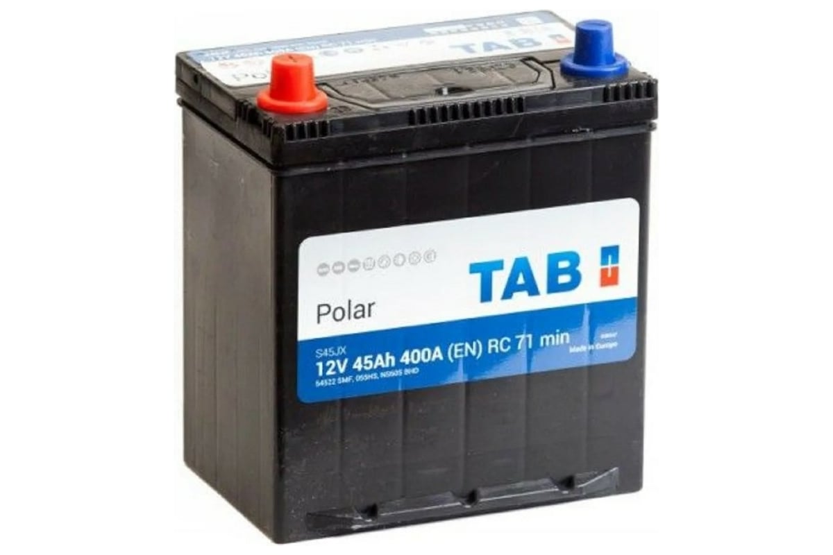  батарея TAB Polar 6СТ-45.1 54522 яп. ст./тонк. кл .