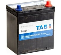Аккумуляторная батарея TAB Polar 6СТ-45.0 54520 яп. ст./тонк. клеммы/бортик 246145