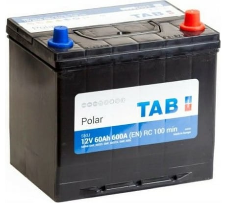Аккумуляторная батарея TAB Polar 6СТ-60.0 56068 яп. ст./бортик 246861