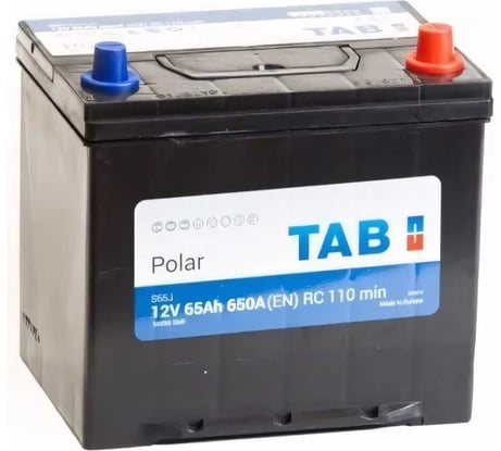 Аккумуляторная батарея TAB Polar 6СТ-65.0 56568 яп. ст./бортик 246867