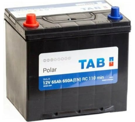 Аккумуляторная батарея TAB Polar 6СТ-65.1 56569 яп. ст./бортик 246965