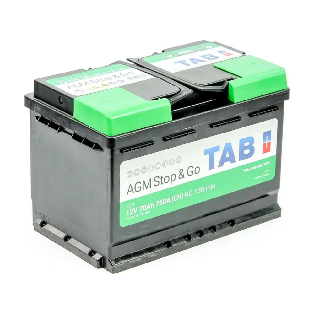 Аккумулятор tab agm stop go. Аккумулятор tab agm stop go