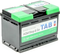 Аккумуляторная батарея TAB AGM Stop&Go 6СТ-70.0 213070