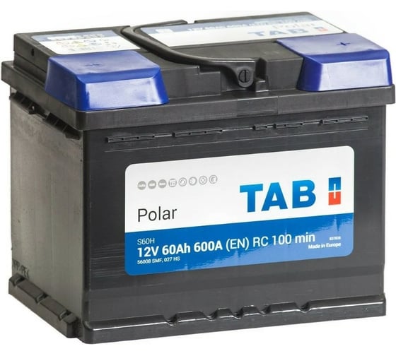 Аккумуляторная батарея TAB Polar 6СТ-60.0 56008 246062 23398149