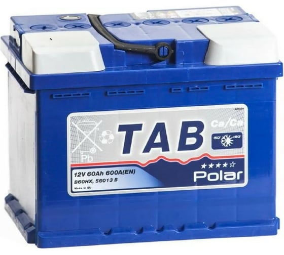 Аккумуляторная батарея TAB Polar 6СТ-60.1 121160 23398155