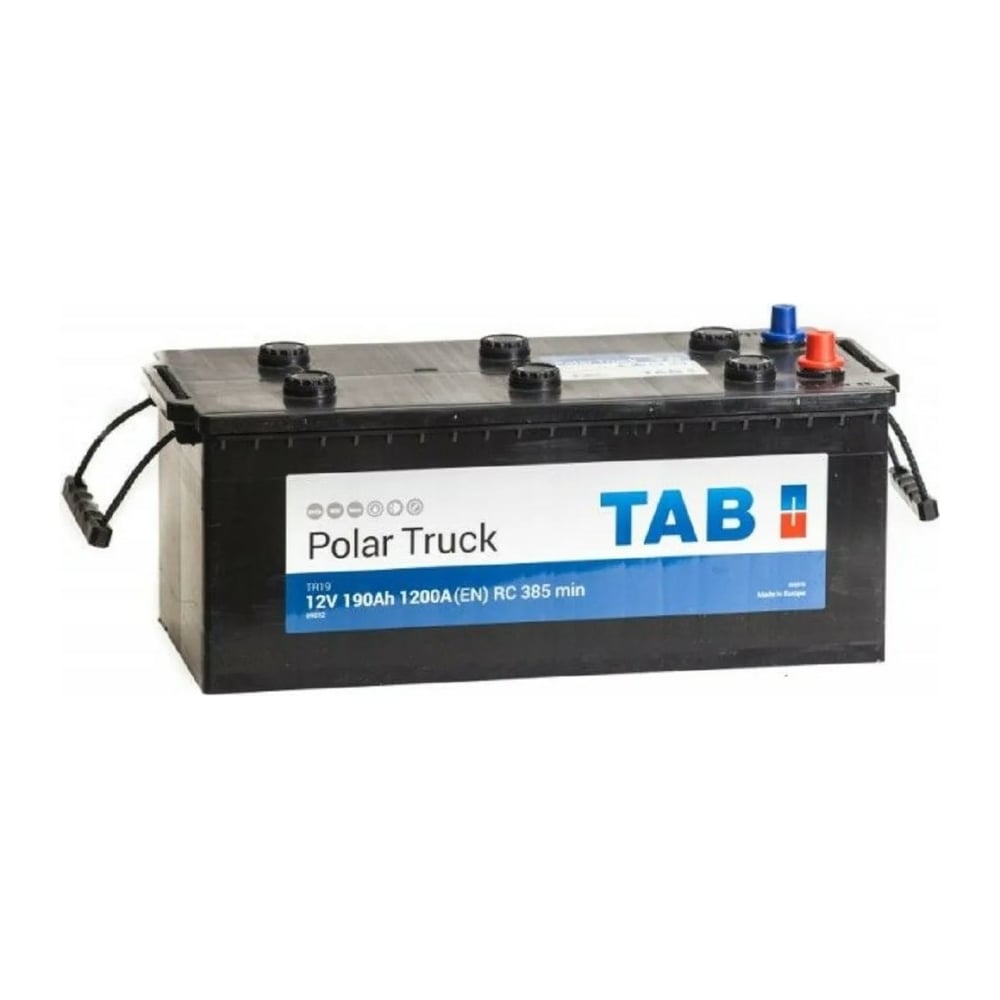 Аккумуляторная батарея TAB Polar Truck 6СТ-190 евро. конус 153913 ...