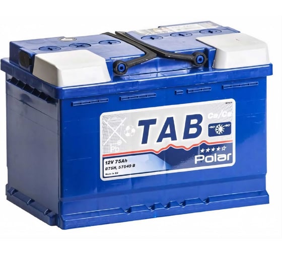 Аккумуляторная батарея TAB Polar 6СТ-75.0 121075