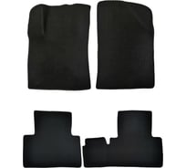 Коврики PSV для Geely Coolray I 2020 черный, черный кант, EVA 134045