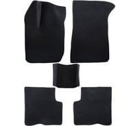 Коврики PSV для Hyundai Sonata VII LF 2017-2019 г.в., рестайлинг, черный, черный кант, EVA 133984