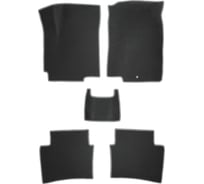 Коврики PSV для Kia Rio III 2011-2017 г.в./Hyundai Solaris I 2010 2017 г.в., черный, серый кант, EVA 133725