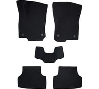 Коврики PSV для Skoda Octavia A7 III 2013-2020 г.в./VW Golf VII 2012-2020 г.в., черный, черный кант, EVA 134011