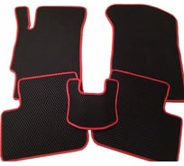 Коврики PSV для ВАЗ 2101-07 1971-2012 г.в., черный, красный кант, EVA 134227