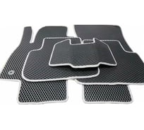 Коврики PSV для ВАЗ 2101-07 1971-2012 г.в., черный, серый кант, EVA 134229
