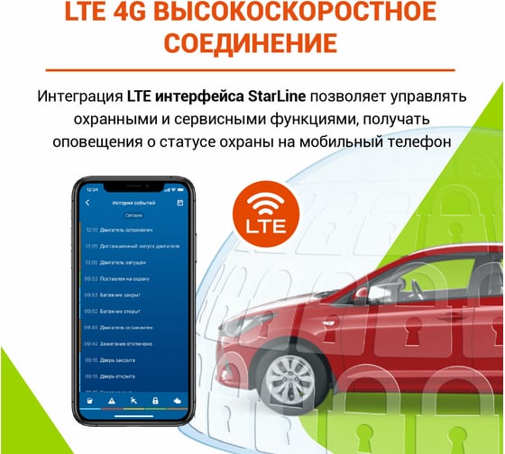 Охранно-телематичекий комплекс StarLine S96 v2 LTE 4004225