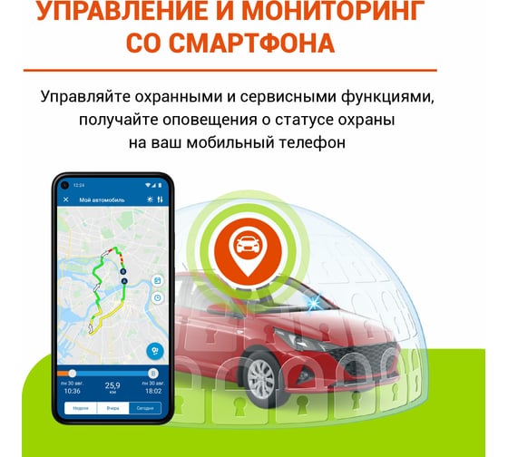 Охранно-телематичекий комплекс StarLine S96 v2 LTE+GPS 4004223