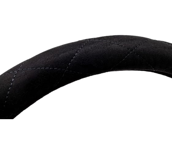 Оплетка SKYWAY Large-1 3XL, черная замша S01101077