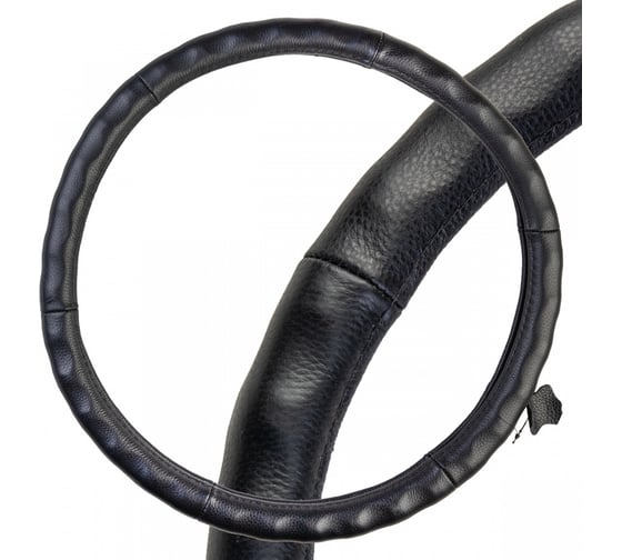 Оплетка SKYWAY Large-3 2XL, черная кожа S01108017