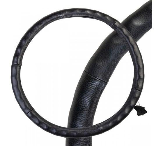 Оплетка SKYWAY Large-3 3XL, черная кожа S01108018