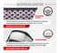 Оплетка SKYWAY Crystal-1 M черная экокожа/фиолетовые стразы S01102485 5