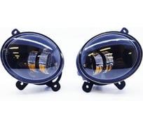 Светодиодная фара AIRLINE с четкой световой границей, 30 Вт, белый, 105x90x95 мм, комплект 2 шт. ALED081