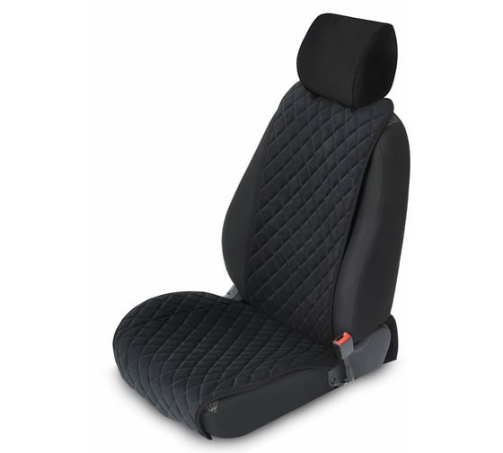 Накидка на сиденье автомобиля Vicecar из алькантары, универсальная, 1 шт. NA001_синий 1