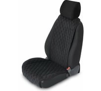 Накидки на сиденье автомобиля Vicecar из алькантары, универсальная, 2 шт. NA003_красный