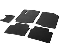 Коврики салона AutoFlex EVA, для Hyundai Solaris I седан, хэтчбек 2010-2017, цвет черный 3230101