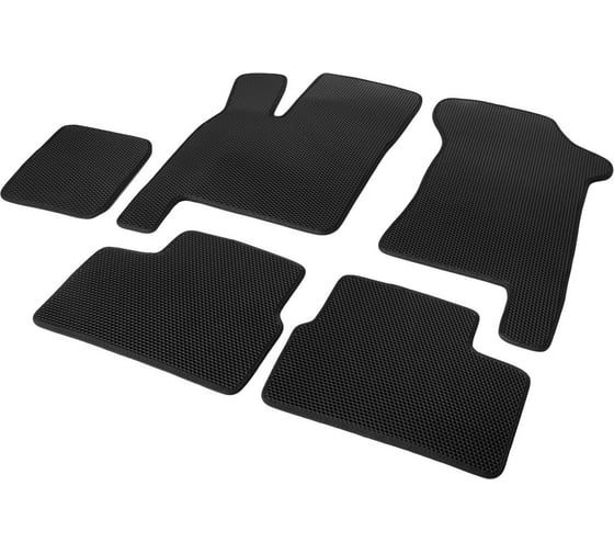 Коврики салона AutoFlex Business EVA, для Lada Priora седан, хетчбэк 2007-2014, цвет черный 3600501 1
