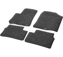 Коврики салона AutoFlex Standard для Kia Picanto III HB 5-дв. 2017-н.в., 4 частей, графит 4280801