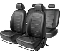 Авточехлы Rival для сидений Mitsubishi Lancer IX SD 2003-2010, строчка 40/60, экокожа SC.4004.1