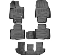 Коврики в салон FORMAT 3D TOYOTA Highlander, 2019->, 5 шт. FORMAT.3DAN0174210k