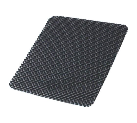 Коврик антискользящий на торпеду (черный; 22.5x19.5 см) OMBRA ОМ2706В