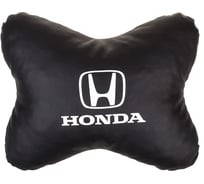 Подушка на подголовник SKYWAY SW кожа иск., черная, HONDA S08002002