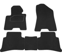 Салонные коврики REZKON ворс на резиновой основе, черный, для Hyundai Tucson 15-Н.В. 2520060200