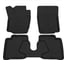 Салонные коврики REZKON 3D Evaplast ворсовые, черные, для LADA Priora 2170-2171-2172 Brand 4539025200 1