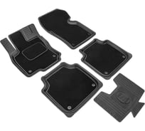 Салонный резиновый коврик REZKON Transformer черный для Skoda Kodiaq 17-Н.В. 3030030100