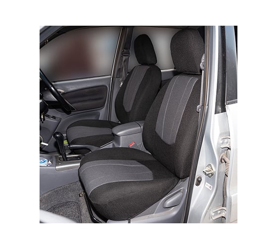 Чехлы сиденья SKYWAY TOYOTA RAV-4 с 2000-2005 SUV XA20, жаккард, 12 предметов S01306010