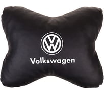 Подушка на подголовник SKYWAY SW VOLKSWAGEN кожа иск. черная S08002007