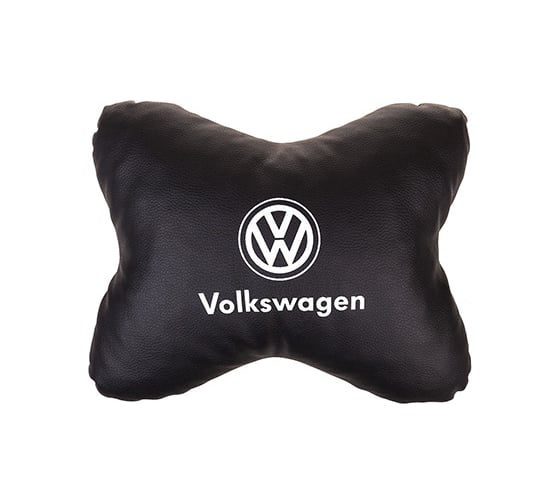 Подушка на подголовник SKYWAY SW VOLKSWAGEN кожа иск. черная S08002007