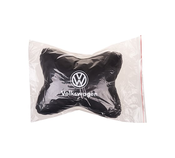 Подушка на подголовник SKYWAY SW VOLKSWAGEN кожа иск. черная S08002007