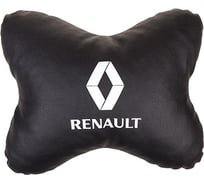 Подушка на подголовник SKYWAY SW RENAULT кожа иск. черная S08002010