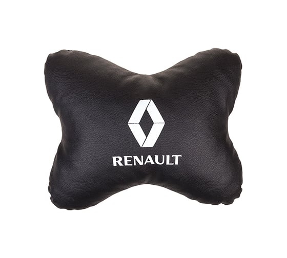 Подушка на подголовник SKYWAY SW RENAULT кожа иск. черная S08002010