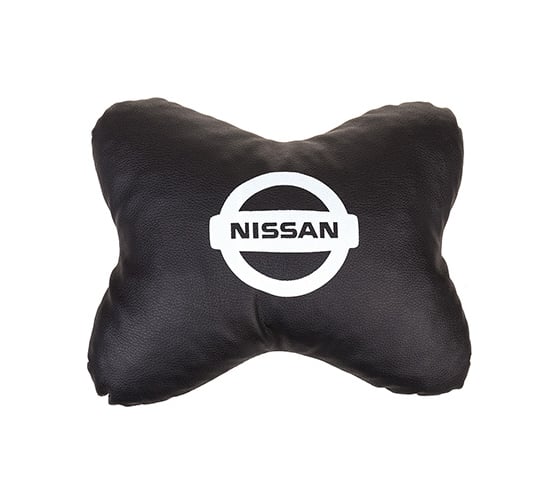 Подушка на подголовник SKYWAY SW NISSAN кожа иск. черная S08002012 1