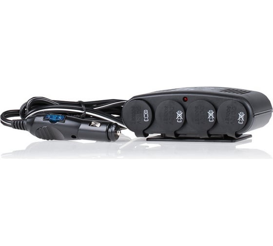 Разветвитель прикуривателя Heyner с 4-мя выходами + USB 511000