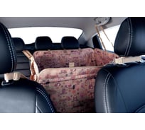 Автогамак для собак A&P Happy Dog Хэппи Дог собаки на бежевом фоне AHDD241