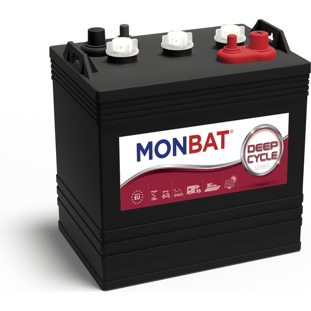 Тяговая аккумуляторная батарея MONBAT 6В, 240 Ач С20 MP6VUS DC-240 ...