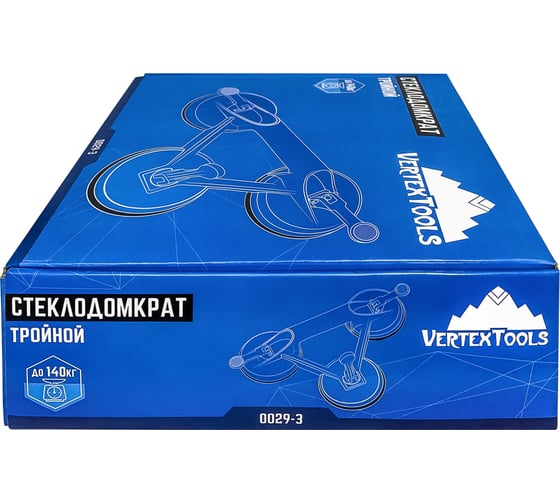 Тройной стеклодомкрат vertextools 0029-3
