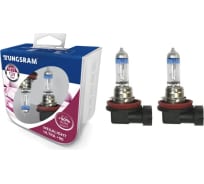 Лампы Tungsram H11 12V-55W Megalight Ultra +90, упаковка 2 шт. 53110SXU PB2